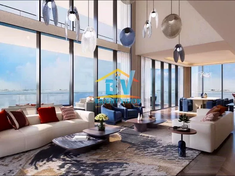 شقة بنتهاوس مكونة من 4 غرف نوم مع إطلالة مباشرة على الواجهة المائية63194080900355111