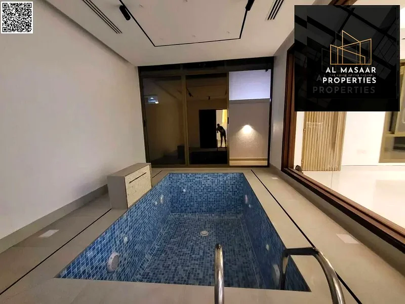 For sale, a villa with a swimming pool and shelves at an excellent price, including air conditioning, electricity and water. It has a large courtyard.63252424606723112