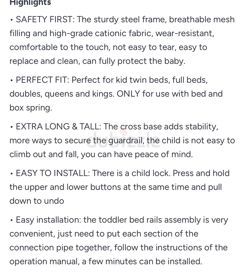 3 Bed rails for baby safety63231195403651112