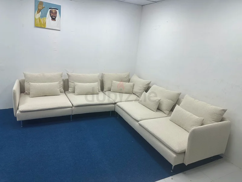 أريكة زاوية سودرهامن من ايكيا بحالة ممتازة63179394013955111