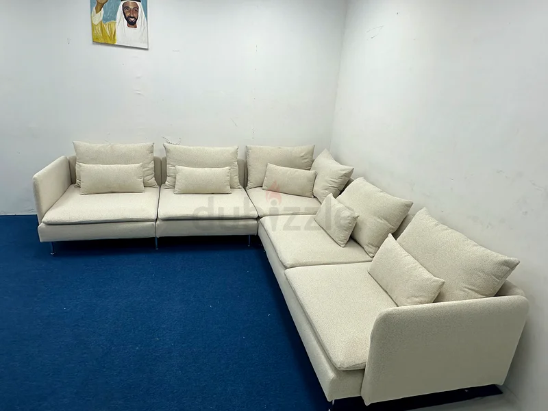 أريكة زاوية سودرهامن من ايكيا بحالة ممتازة63179394013955112