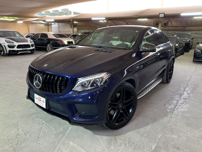 MERCEDES GLE 43 AMG COUPE 2017 | CAVANSITE BLUE PAINT | DESIGNO PACKAGE | CARBON INTERIOR TRIM63163856771715110