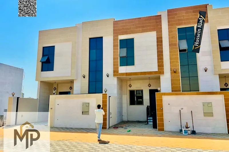 🏡 Luxurious villa finished with natural stone - Al Helio, Ajman 🔑 Ready to move in - Freehold including registration fees63914632657537112