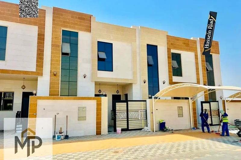 🏡 Luxurious villa finished with natural stone - Al Helio, Ajman 🔑 Ready to move in - Freehold including registration fees63914632657537111