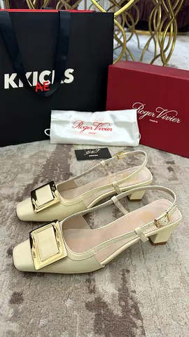 Roger Vivier Slingback Belle ‘Offwhite’