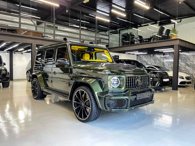 2021 MERCEDES-BENZ G63 - 800 BRABUS ORIGINAL WITH CERTIFICATE - ONLY 8000 KM - IMMACULATE CONDITION63233103096961117