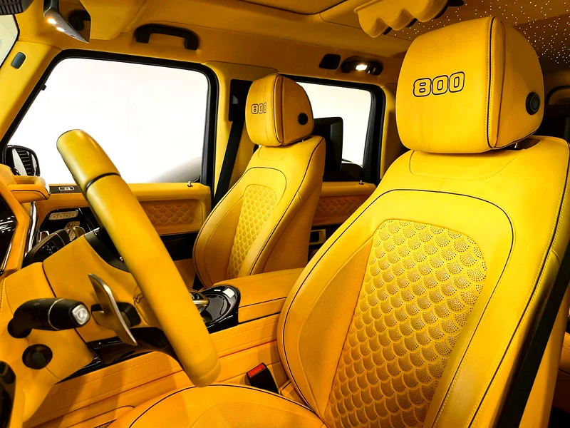 2021 MERCEDES-BENZ G63 - 800 BRABUS ORIGINAL WITH CERTIFICATE - ONLY 8000 KM - IMMACULATE CONDITION63233103096961114