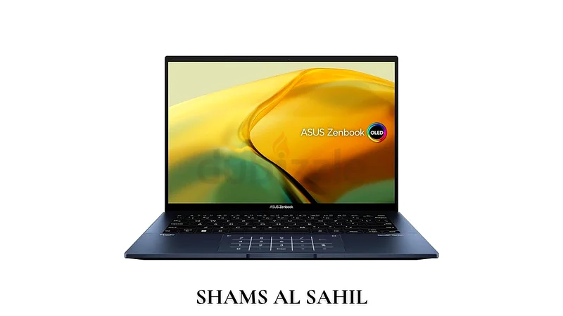 ASUS ZenBook 14 OLED Touchscreen Laptop with 16GB RAM, i7 Processor, 1TB Storage, Delivery Available63262935159810111