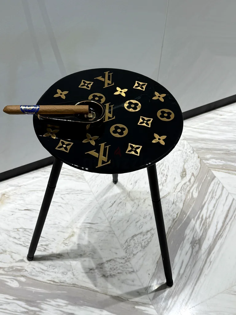 Exquisite Louis Vuitton Coffee Table - Limited Edition black side table63224831881985113