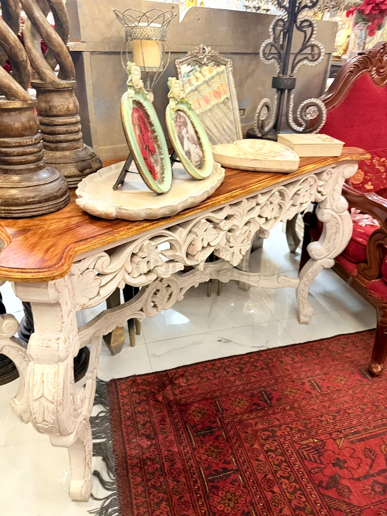 Shabby chic console table63217331018753112