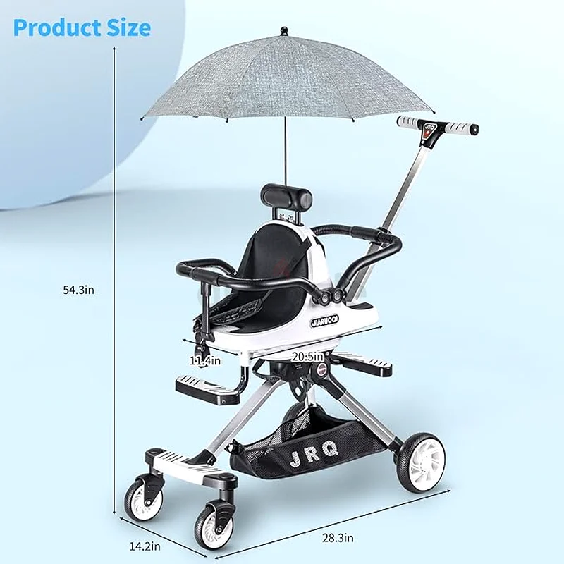 Jiaruoqi Double Stroller – Lightweight, Foldable, Great Condition63175280390787113