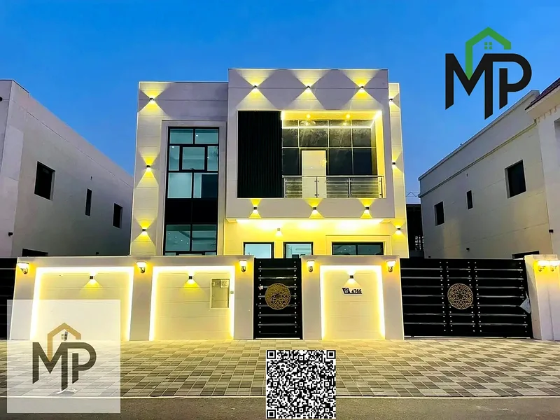 For Sale - Luxury Villa in Al Helio 2 - Ajman | Exceptional Location Behind Azha Complex!63899230898435110
