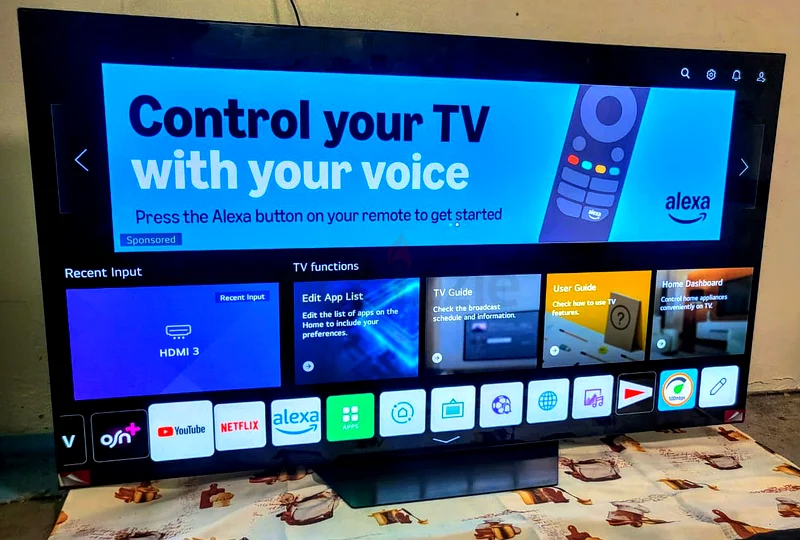 تلفزيون إل جي الذكي بحجم 65 بوصة من نوع أوليد طراز B1 بدقة 4K يو إتش دي (120 هرتز)63167108952450113