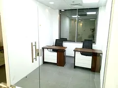 | Shared Deskspace | Fully Furnished  | DED Approved | Near Metro | Prime Location | Luxury Office |