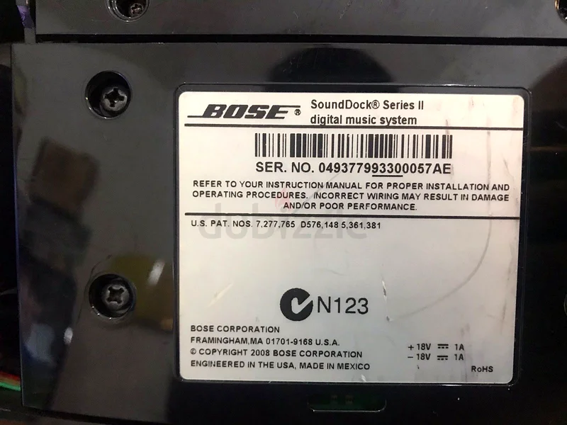 Bose SoundDock Series 2 digital music system with Bluetooth and remote control63168043799171112