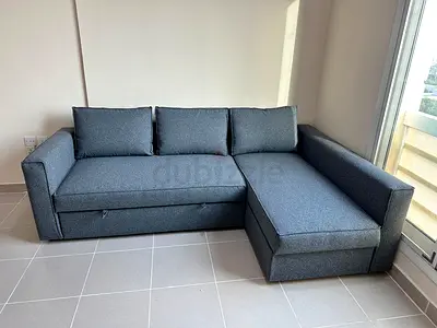 IKEA Manstad L shape sofa bed have storage