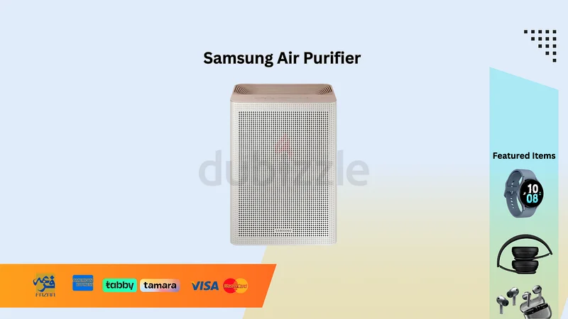 Samsung Air Purifier with Multi-Layered High Efficiency Purification System | AX32BG3100GB63258136610177116