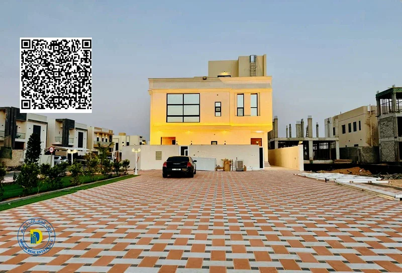 Elite villa , 5BR corner  with a swimming pool and a roof, including reg fees, in AL Bahia , super deluxe finishing, freehold, bank financing63881266064641111
