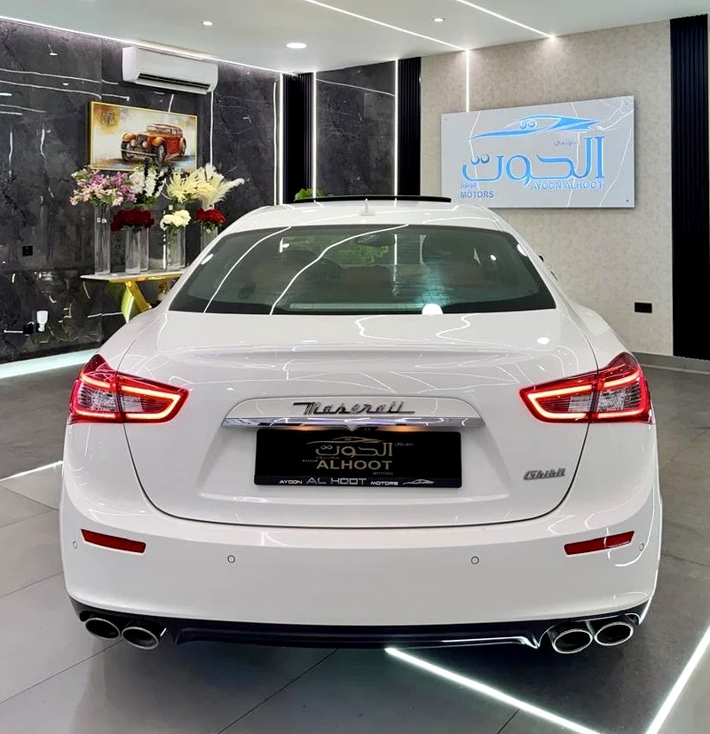 MASERATI GHIBLI SQ4 V6 || RED INTERIOR || GCC || ACCIDENT FREE || HIGHEST CATEGORY || GCC63221822509953114