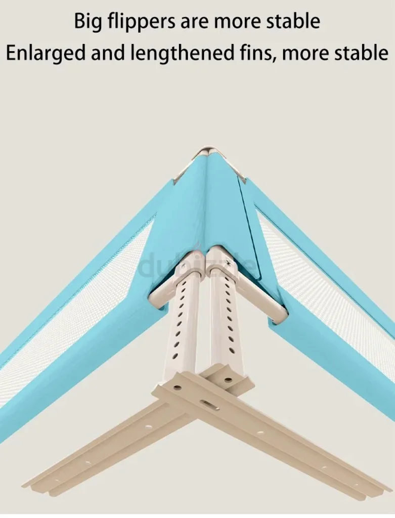 bed rail portable safety foldable adjustable height fall protection 180cm Toddler Crib guard63230708090242114