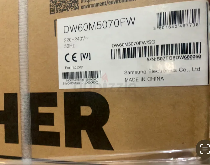 Brand New Samsung Dishwasher 14 Place Setting Silver 1 Year Warranty63259706958467111