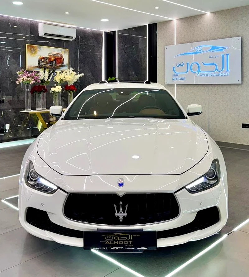 MASERATI GHIBLI SQ4 V6 || RED INTERIOR || GCC || ACCIDENT FREE || HIGHEST CATEGORY || GCC63221822509953113