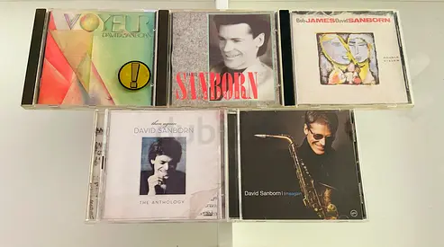 5 David Sanborn Music CD’s
