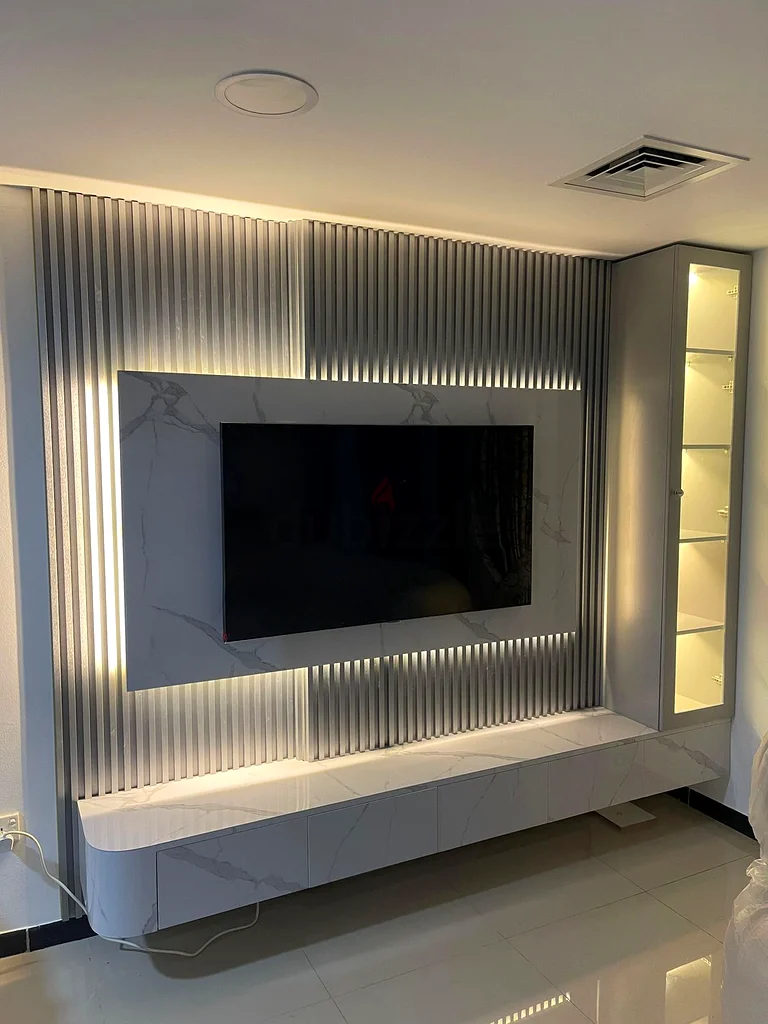 Stunning Modern TV Unit with LED Lighting63180833161859111