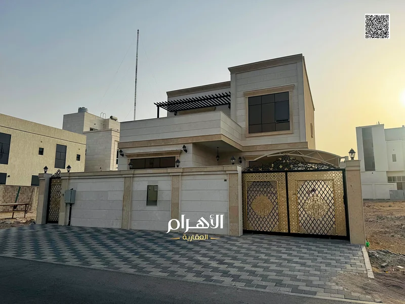 Standalone Stone-Finished Villa for Sale in Al Zahya – 4BR + Maid | Price Includes Water & ACs63893024210691112