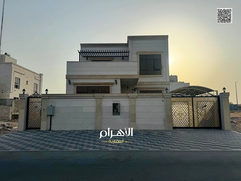 Standalone Stone-Finished Villa for Sale in Al Zahya – 4BR + Maid | Price Includes Water & ACs63893024210691110
