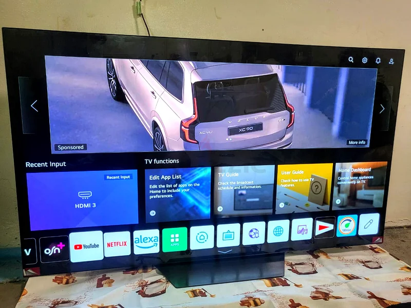 تلفزيون إل جي الذكي بحجم 65 بوصة من نوع أوليد طراز B1 بدقة 4K يو إتش دي (120 هرتز)63167108952450111