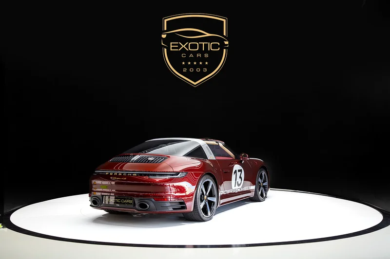 911 كاريرا تارجا 4إس - إصدار التراث - ناقل يدوي - صوت بورميستر - عادم رياضي63225701674241111