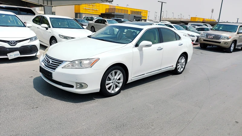 لكزس ES350 2011، الولايات المتحدة، مقاعد فسيحة، جميع الخيارات مع سقف بانورامي، مقاعد جلدية، نظام تحكم متقاطع، حالة نظيفة جداً63226219265282114