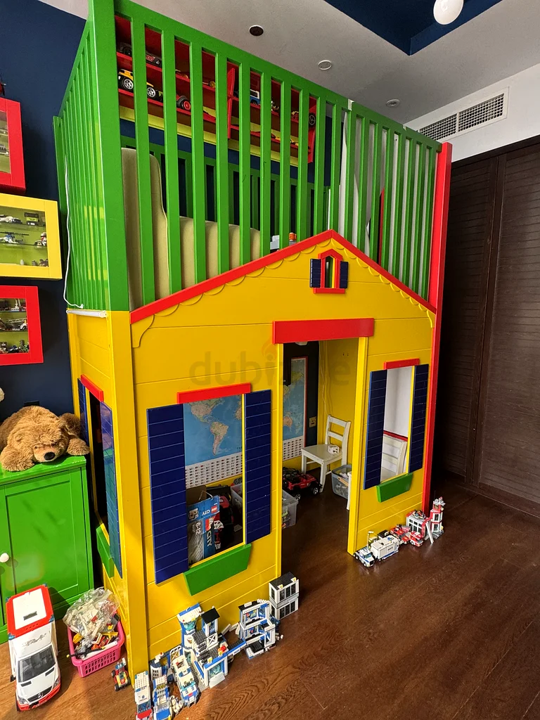 Colorful Kids Wooden Bunk Bed!63209346841731111