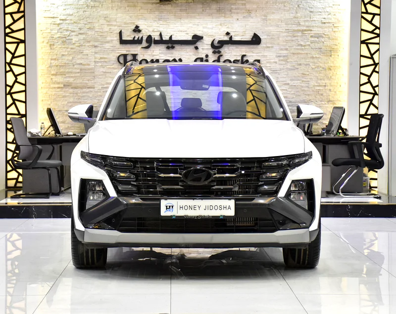 AED 1,927 EMi for 5Yrs | Hyundai Tucson 1.6L Turbo ( 2025 Model ) in White Color European Specs634069093063711113