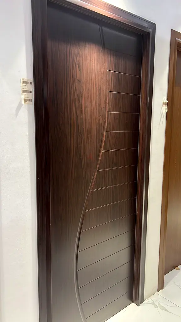 Stylish wood door 2100x800x240 MDF