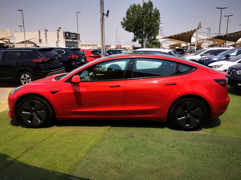 Tesla ** 2023 ** | ** Model 3 ** | ** Very Clean Car ** | Metallic Red ** |63156040505730114