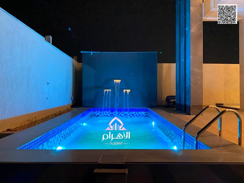 فيلا فاخرة مع مسبح في عجمان، تشطيبات عالية الجودة، تصميم عصري، تشمل التسجيل والملكية63899978780035110