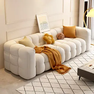 Modern White Bubble Sofa