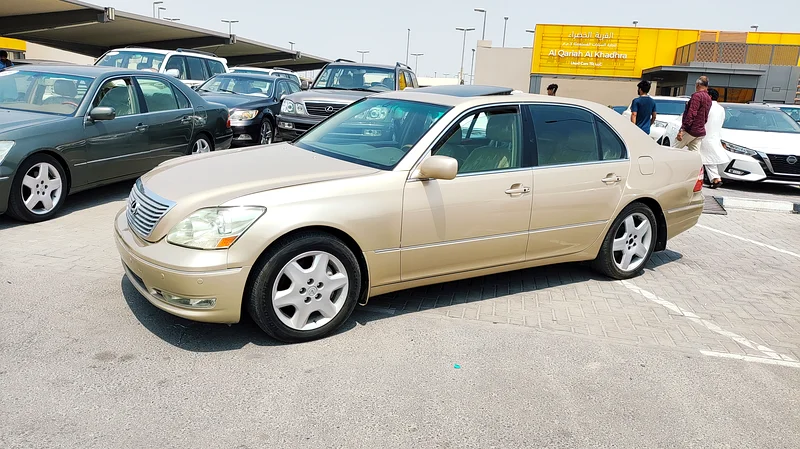 لكزس LS430 2004، الولايات المتحدة، مقاعد فضاء نصفية، خيارات كاملة فائقة، جلد، مقاعد كروس، تحكم، سيارة نظيفة جداً63225312926465114