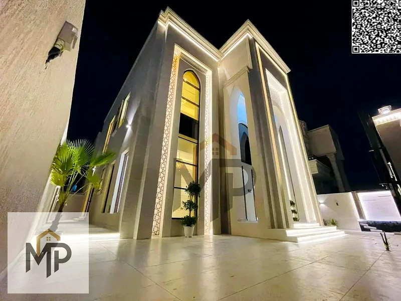 For freehold ownership in Ajman, classic design, luxurious two-story villa for sale, first resident in Al Helio 2, including registration and ownership63899001679234113