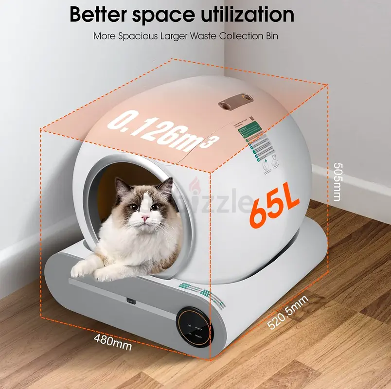 Smart Self-Cleaning Cat Litter Box63233128465025117