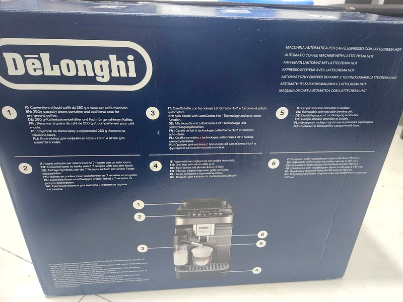 Delonghi coffee machine63252440612737112