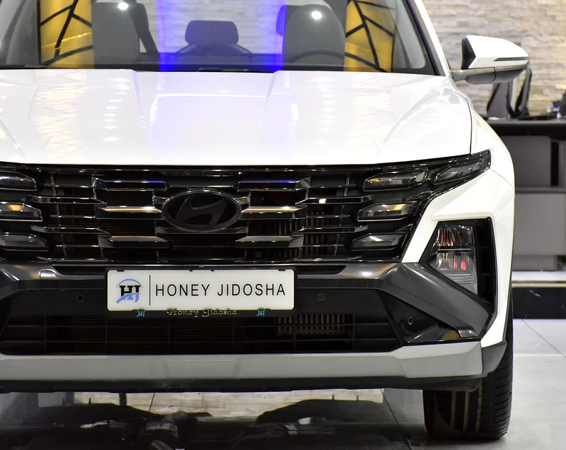 AED 1,927 EMi for 5Yrs | Hyundai Tucson 1.6L Turbo ( 2025 Model ) in White Color European Specs63406909306371113