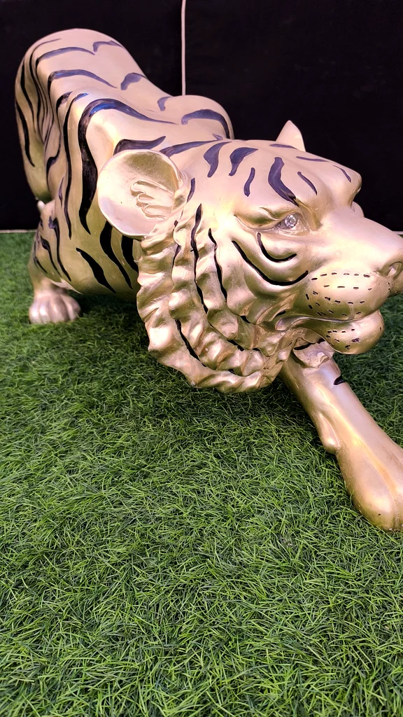 Beautiful Tiger Big Statue Sculpture For Garden Home Entrance63220322086402112
