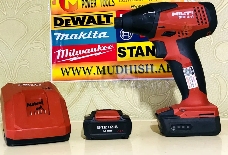 مفتاح صواميل تأثيري لاسلكي HILTI SID 2 A12 عادي63222346518531110