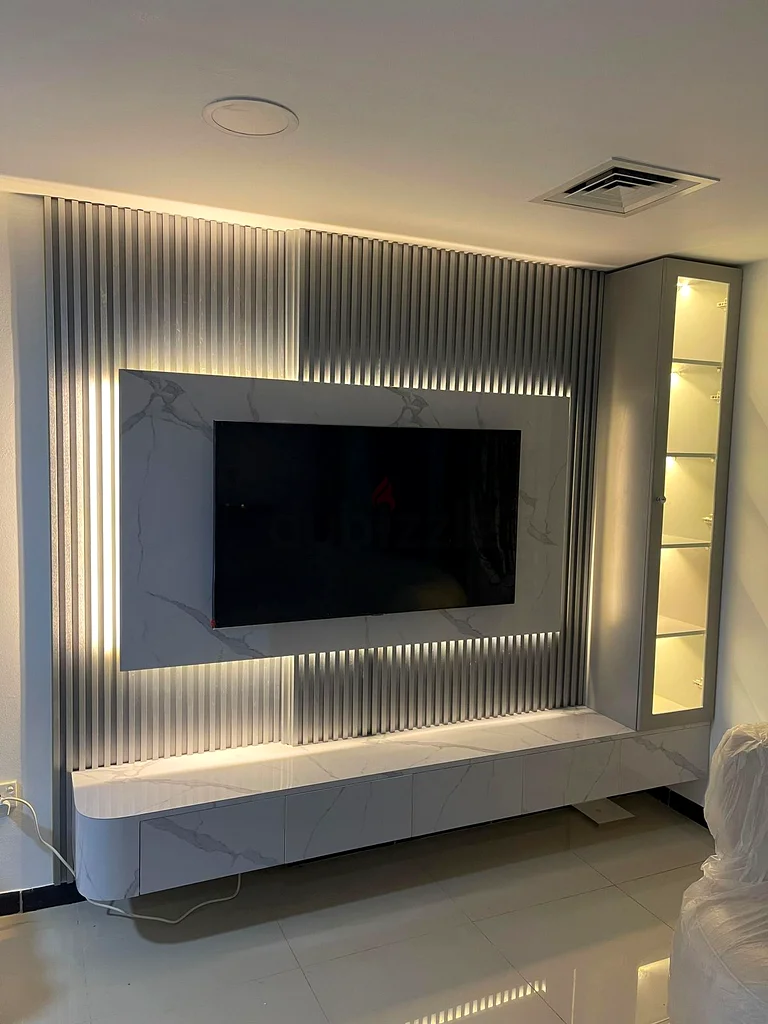 Stunning Modern TV Unit with LED Lighting63180833161859112