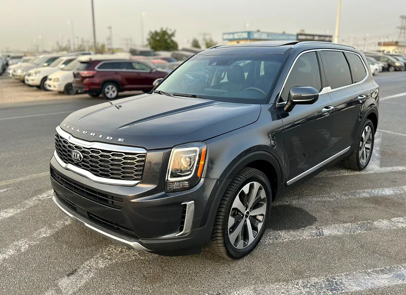 2022 Kia Telluride EX – Full Option – 3.8L V6 – Black – 7 Seater - 4x4 AWD -63225701787395111