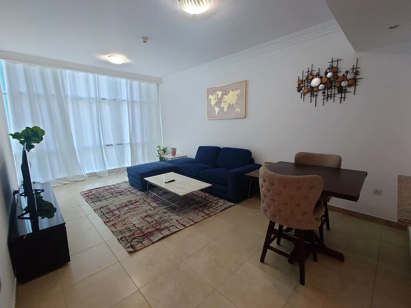 شقة جاهزة للسكن بغرفة نوم واحدة في MAG 218 | إطلالة على المارينا63170393372675112