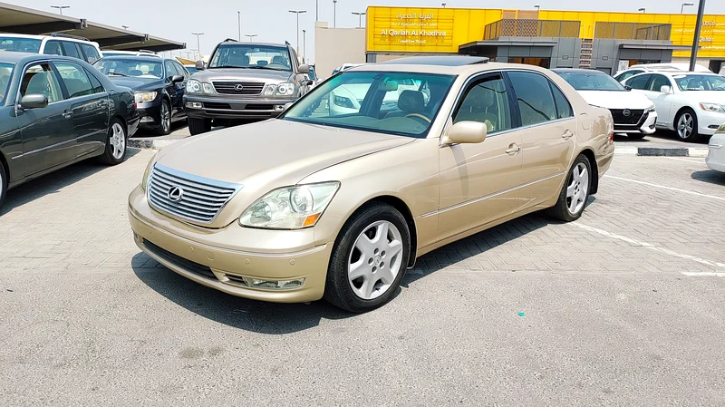 لكزس LS430 2004، الولايات المتحدة، مقاعد فضاء نصفية، خيارات كاملة فائقة، جلد، مقاعد كروس، تحكم، سيارة نظيفة جداً63225312926465113